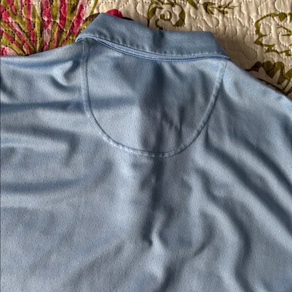 Pebble Beach Light Blue Performance Polo - Picture 9 of 11